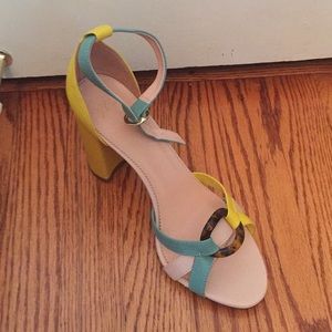 NWT J. Crew Stella Heeled Sandal